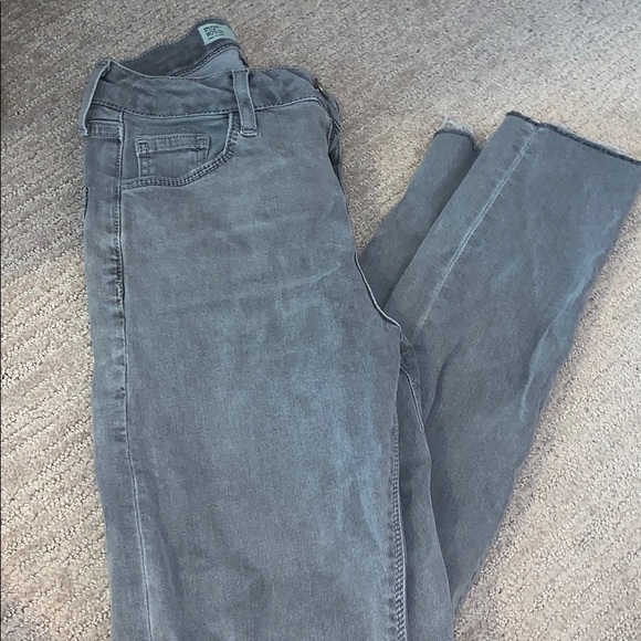 TOPSHOP MOTTO GREY JEANS - Picture 3 of 5
